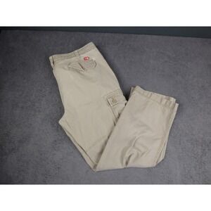 The North Face Mens Khaki Tan Cotton Cargo Pants Size 38 Regular Utility Hiking